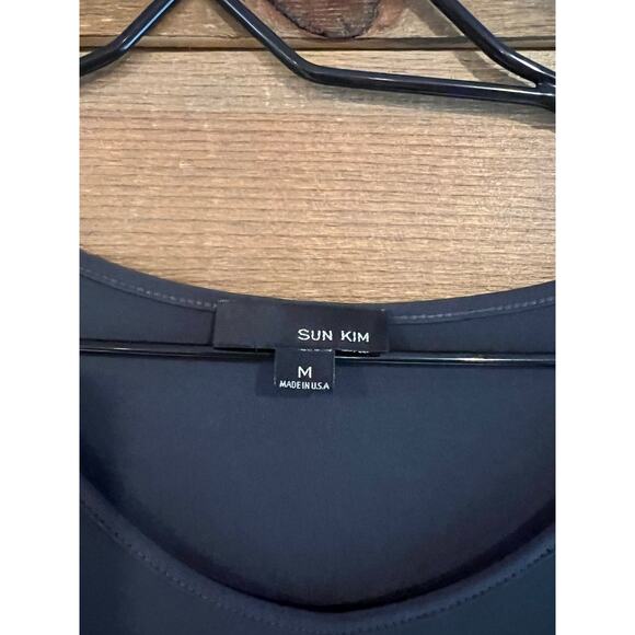 SUN KIM‎ Colorblock Maxi Sleeveless Dress Womans Size Medium Cocktail Dress - Picture 8 of 8